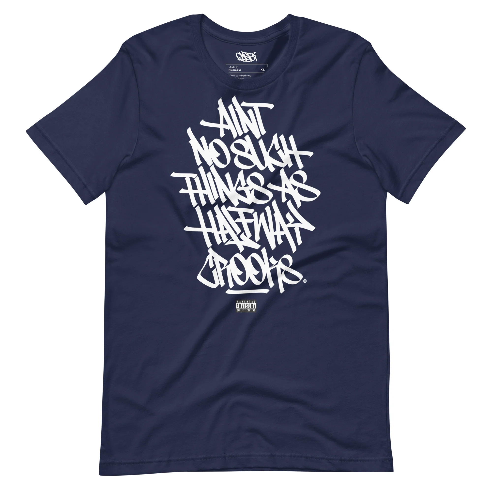 Ain't No Such Things As Halfway Crooks - Unisex T-Shirt - Image 3