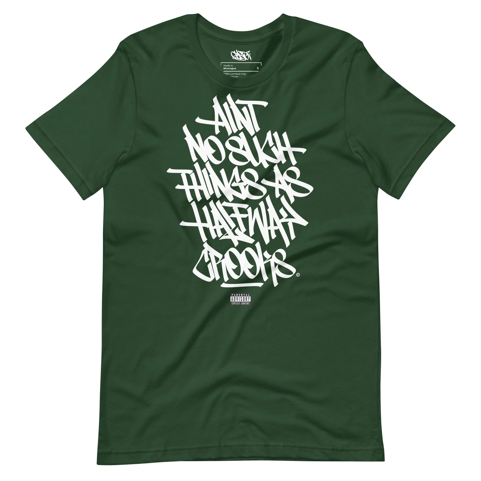 Ain't No Such Things As Halfway Crooks - Unisex T-Shirt - Image 4