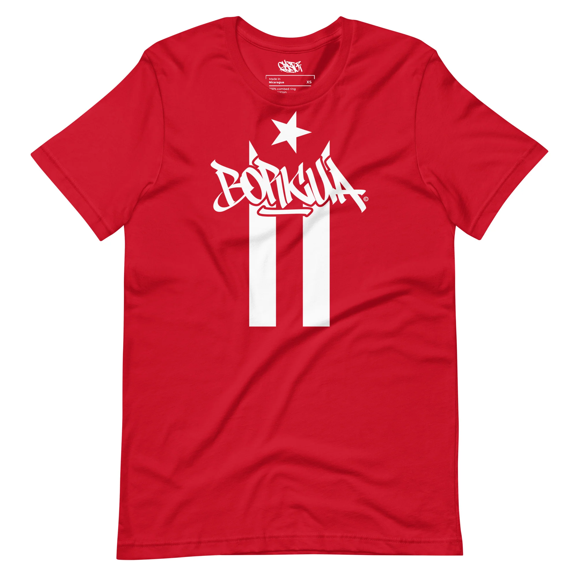 "Boricua" Graffiti Handstyle - Unisex T-Shirt - Image 6