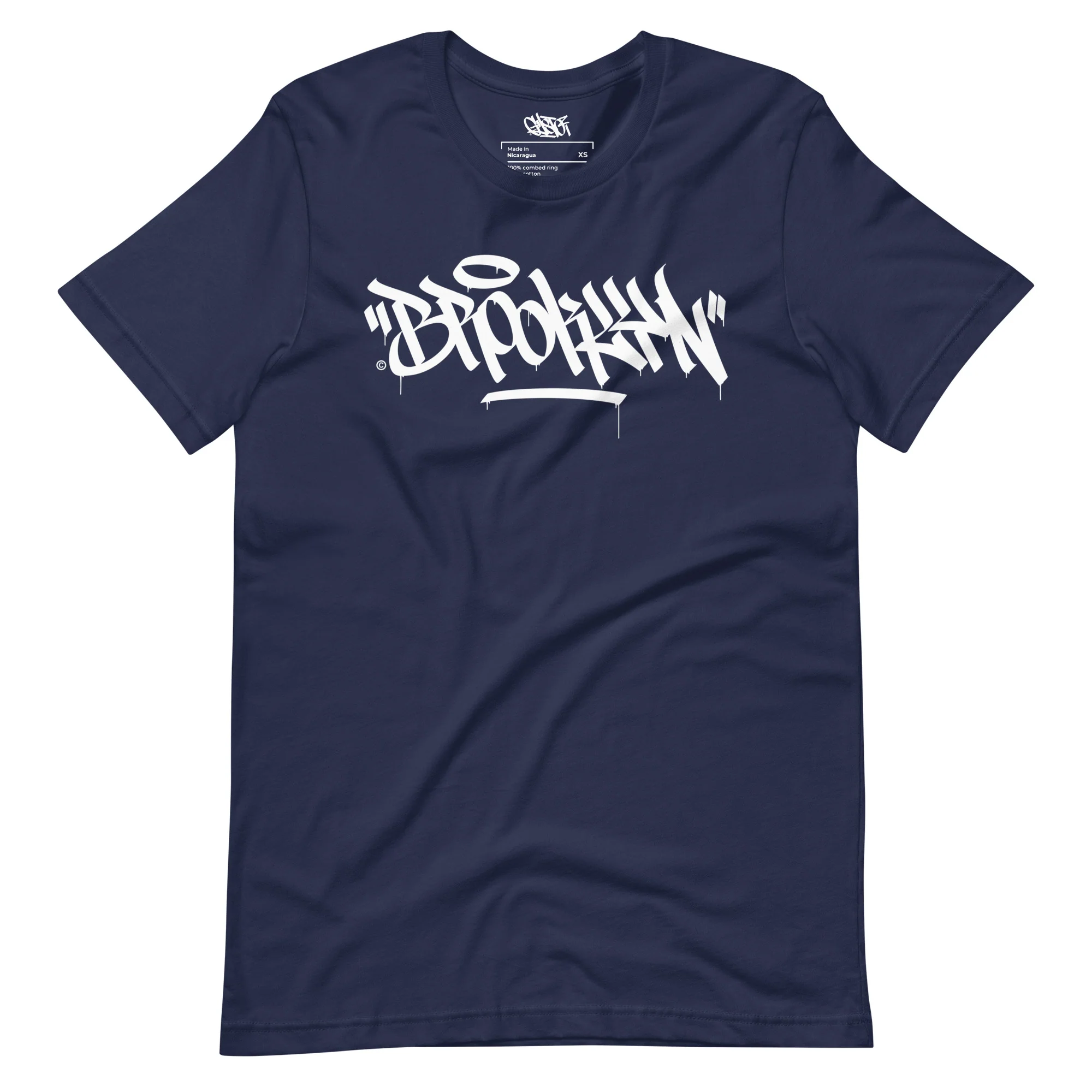 "Brooklyn" Graffiti Handstyle - Short-Sleeve Unisex T-Shirt - Image 4
