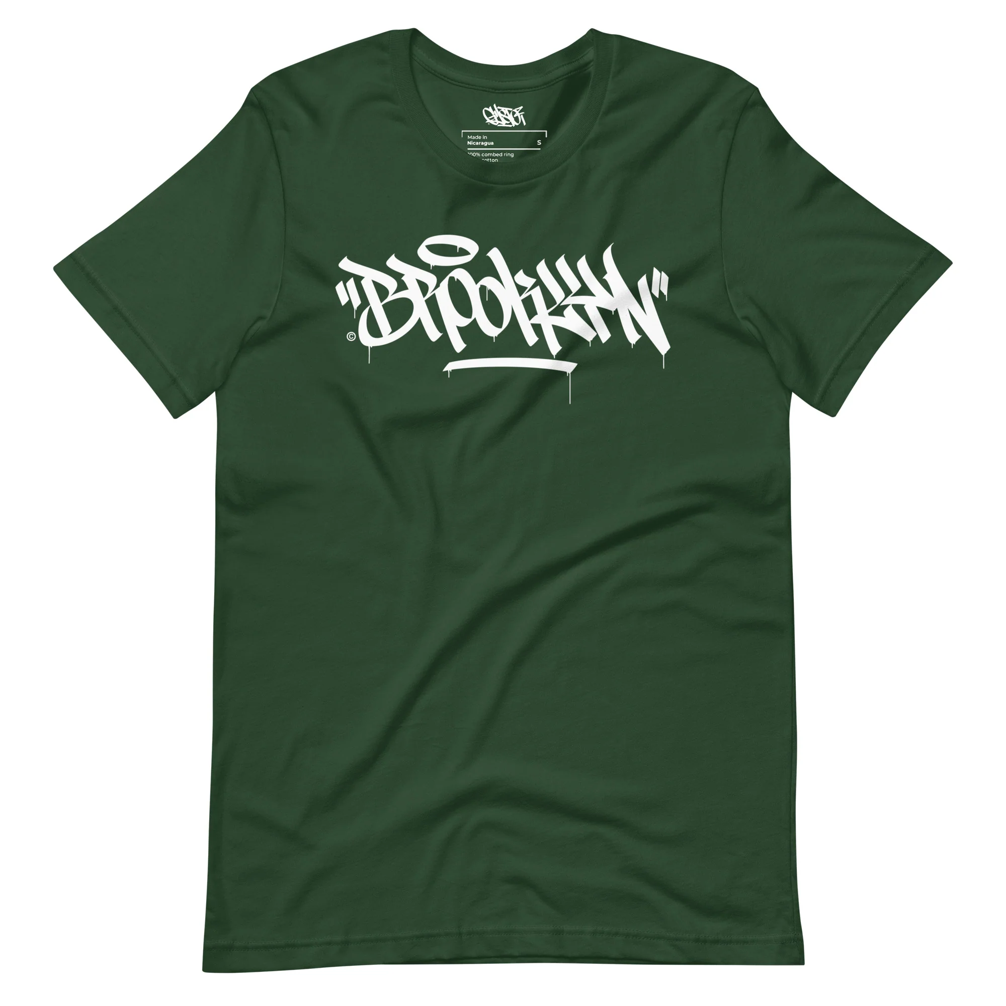 "Brooklyn" Graffiti Handstyle - Short-Sleeve Unisex T-Shirt - Image 5