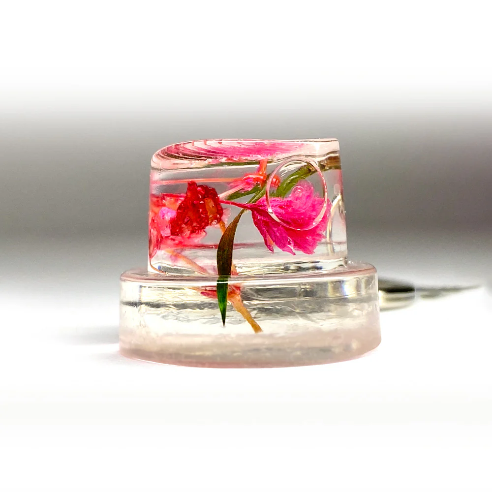 Floral Graffiti Cap  - Keychain - Image 4