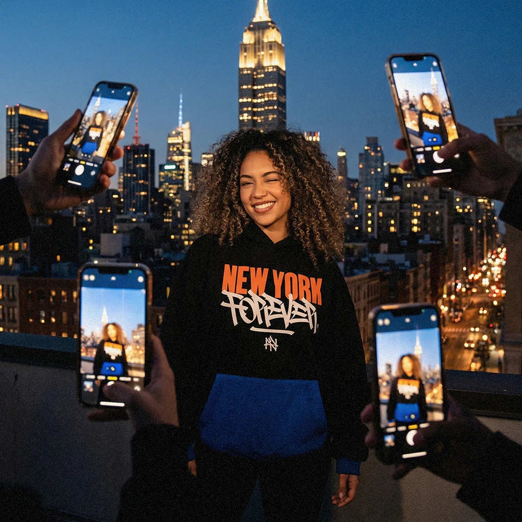 New York Forever, Knicks Edition - Heavyweight Hoodie - Image 9