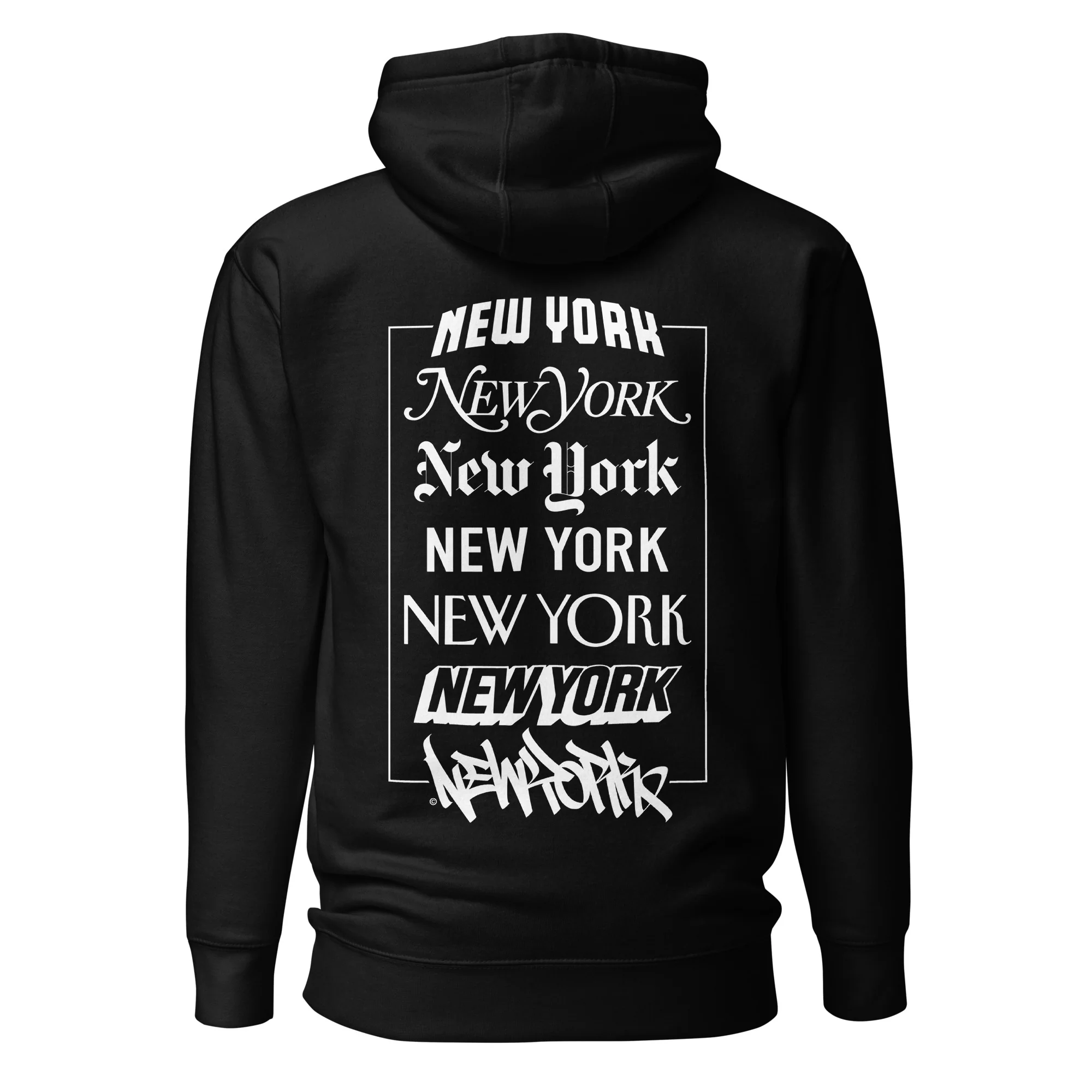 New York Logos - Premium Unisex Hoodie - Image 5