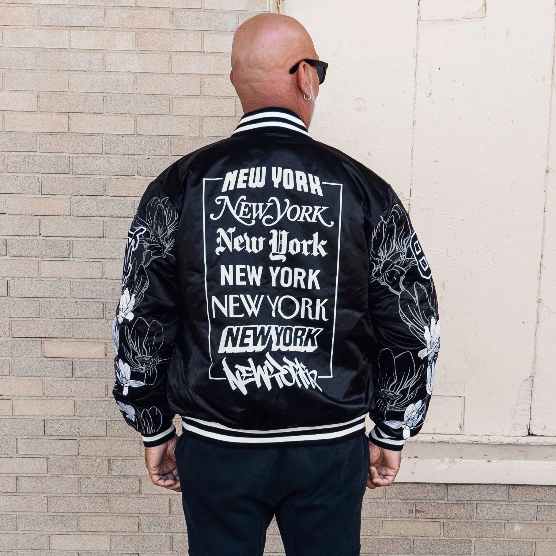 New York "Split Logo" - Bomber Jacket - Image 6