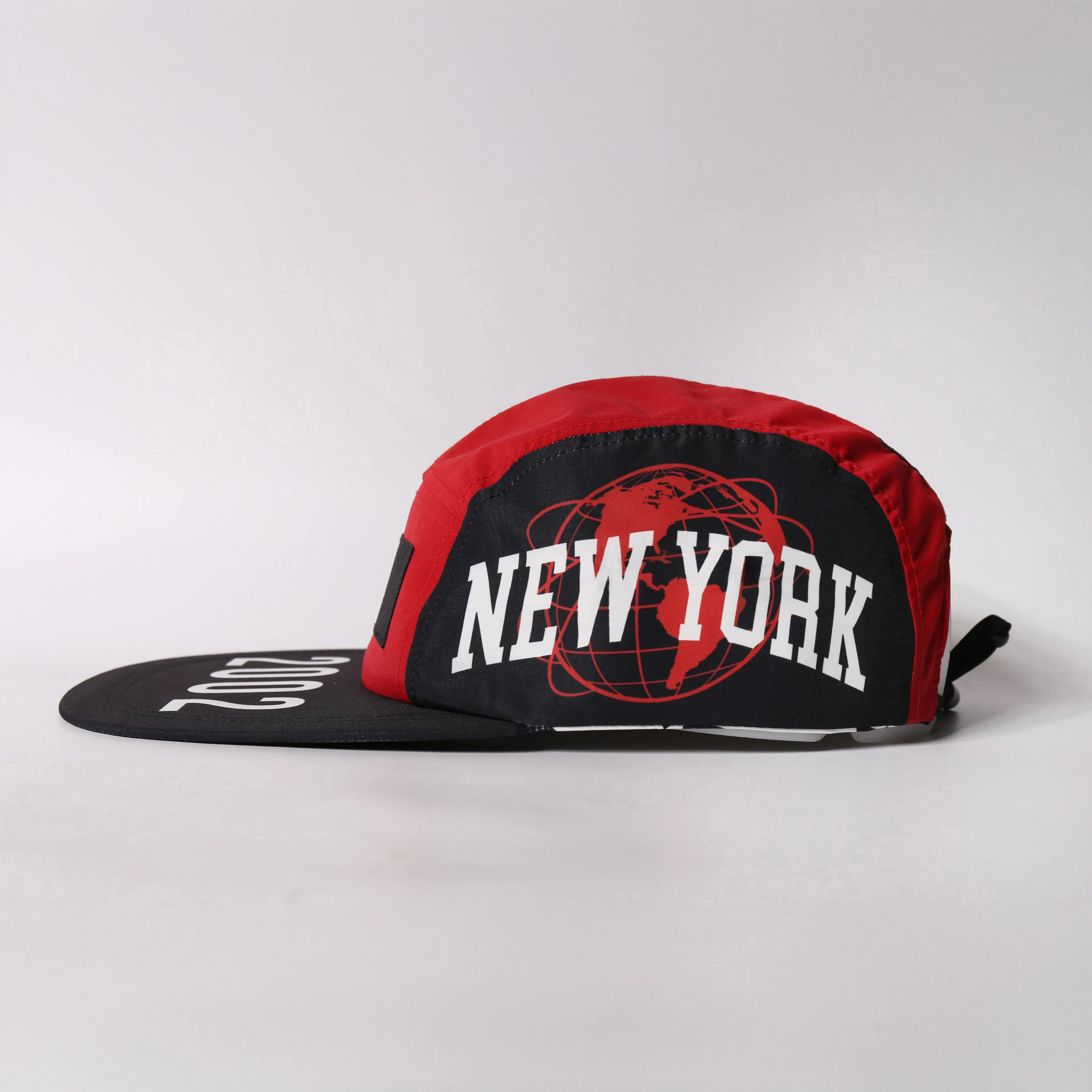 NY Hometown Logo 2002 - Reversible 5-Panel Hat - Image 4