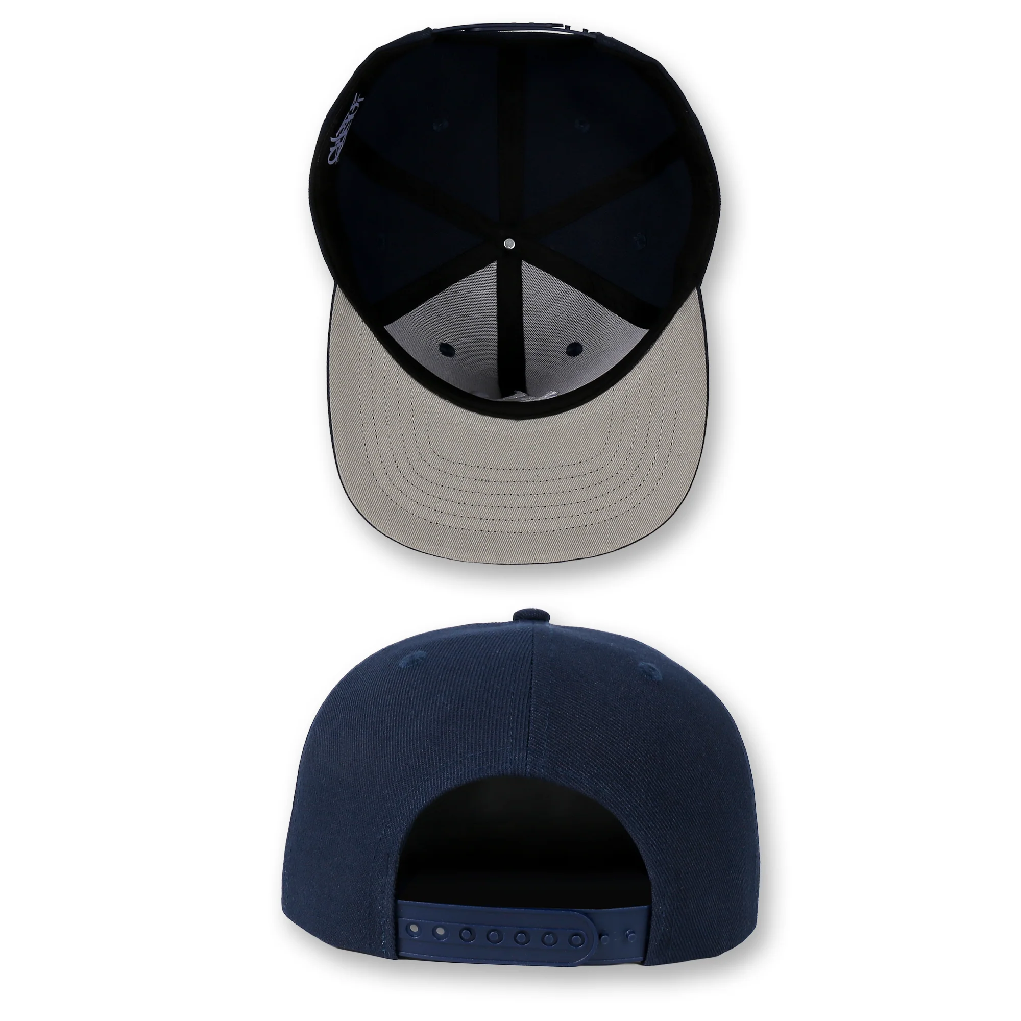 NY Hometown Logo - Concourse Navy Blue Snapback Hat - Image 5