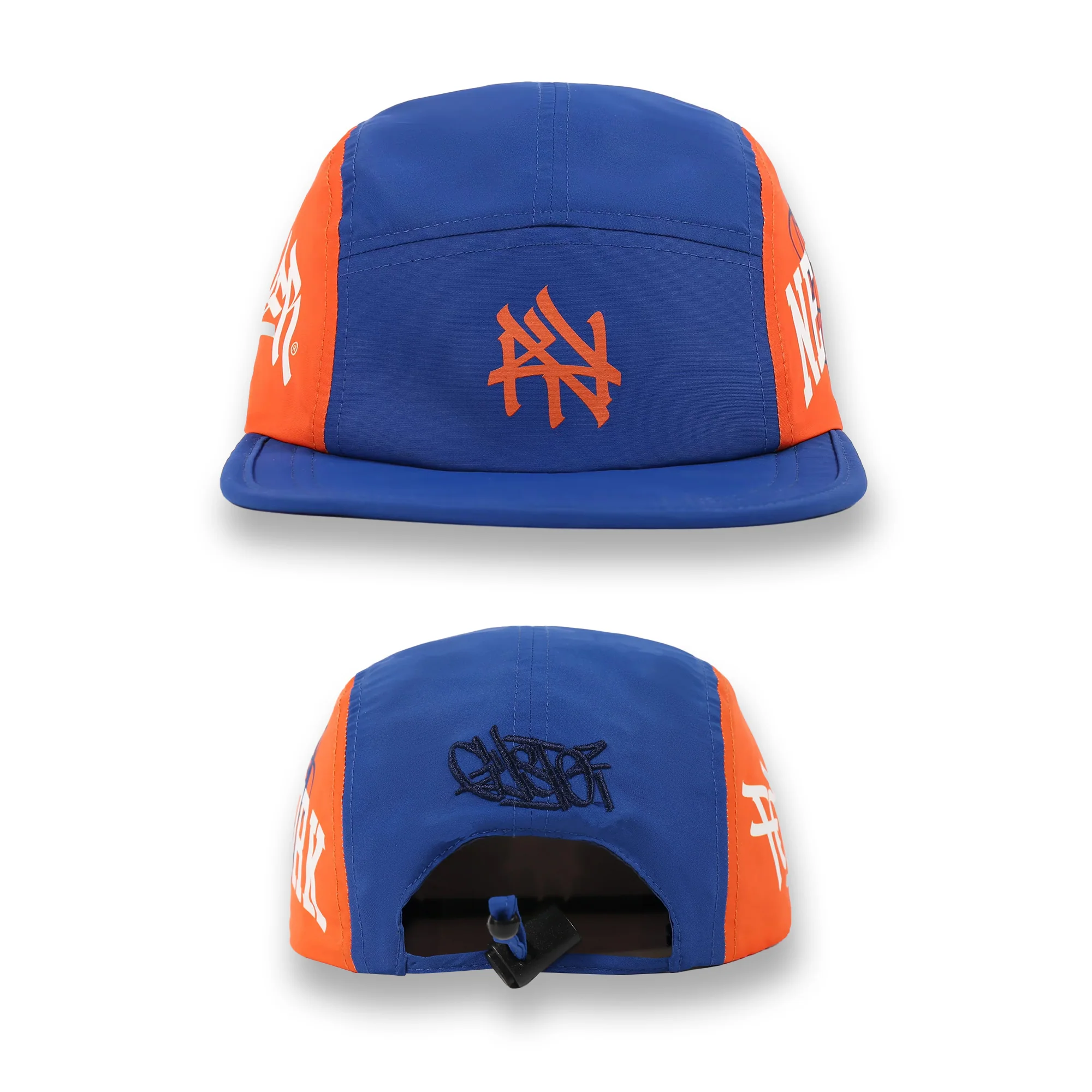 NY Hometown Logo, Knicks Edition - Reversible 5-Panel Hat - Image 5
