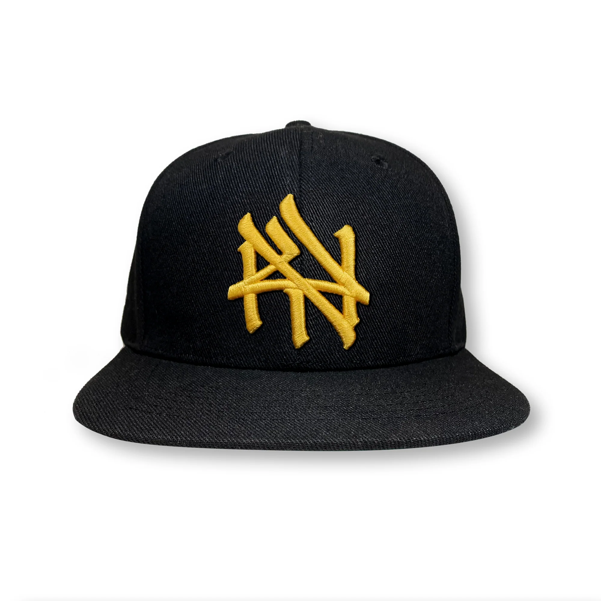 NY Hometown Logo - Shaolin Yellow Snapback Hat - Image 3