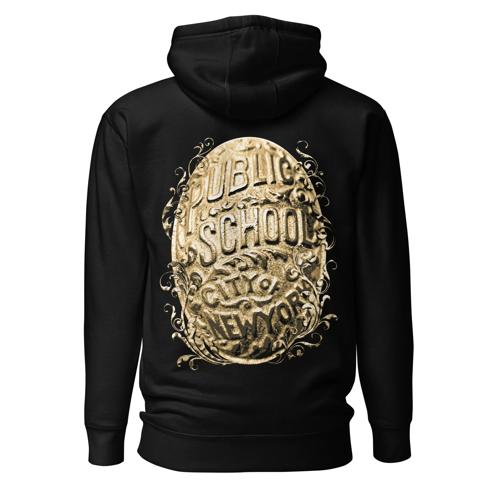 Product of a NYC Public School - Premium Unisex Hoodie - Image 3