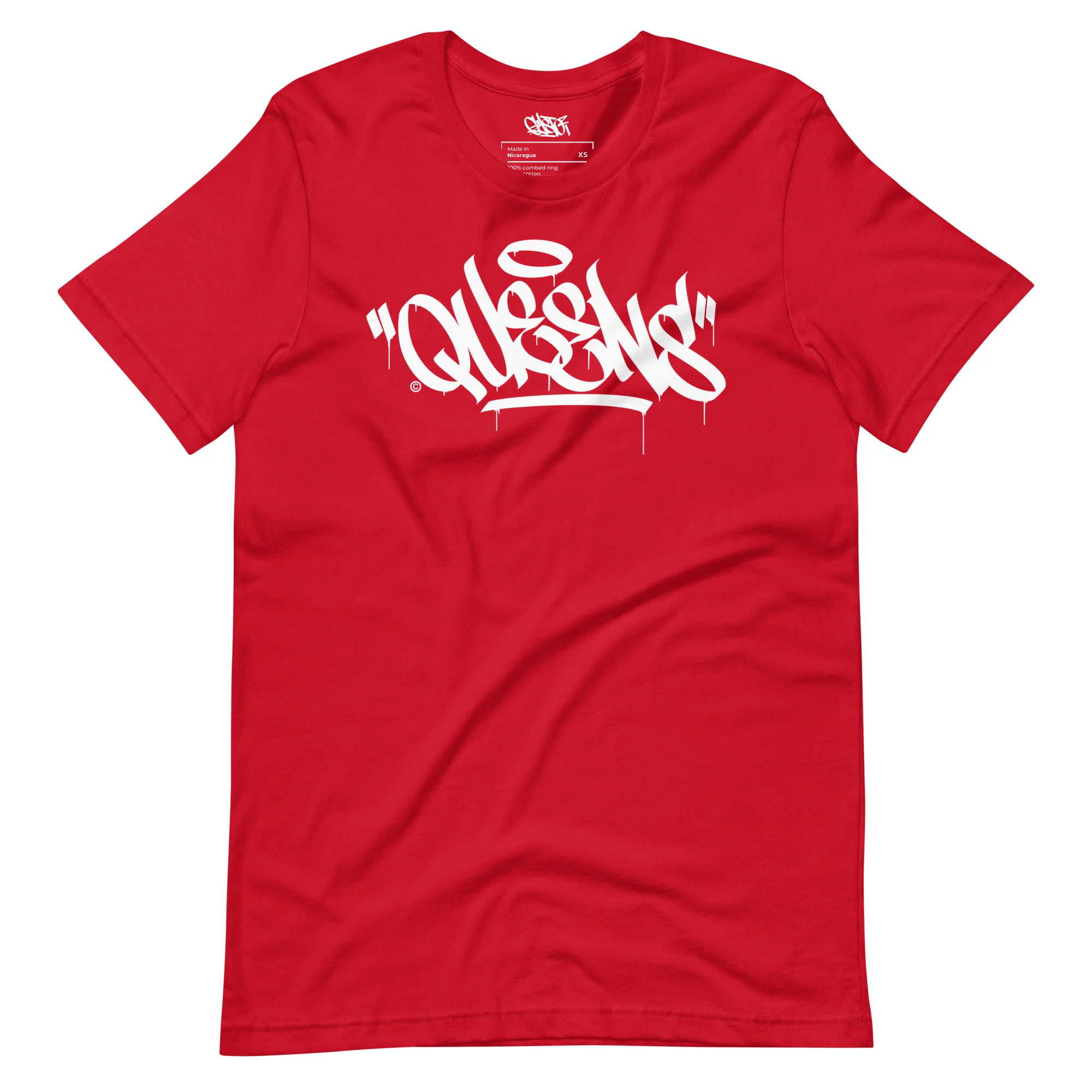 "Queens" Graffiti Handstyle - Short-Sleeve Unisex T-Shirt - Image 4