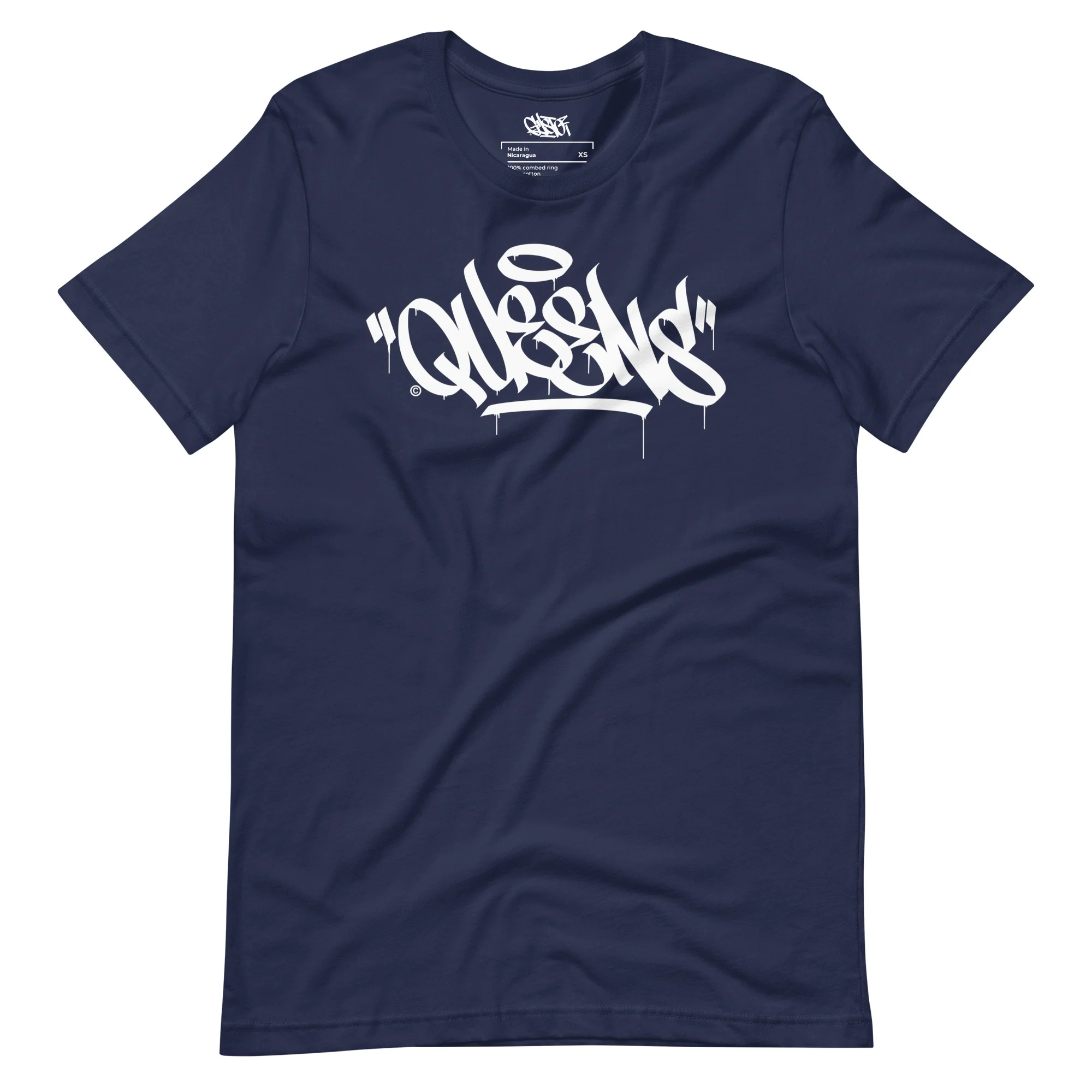 "Queens" Graffiti Handstyle - Short-Sleeve Unisex T-Shirt - Image 5