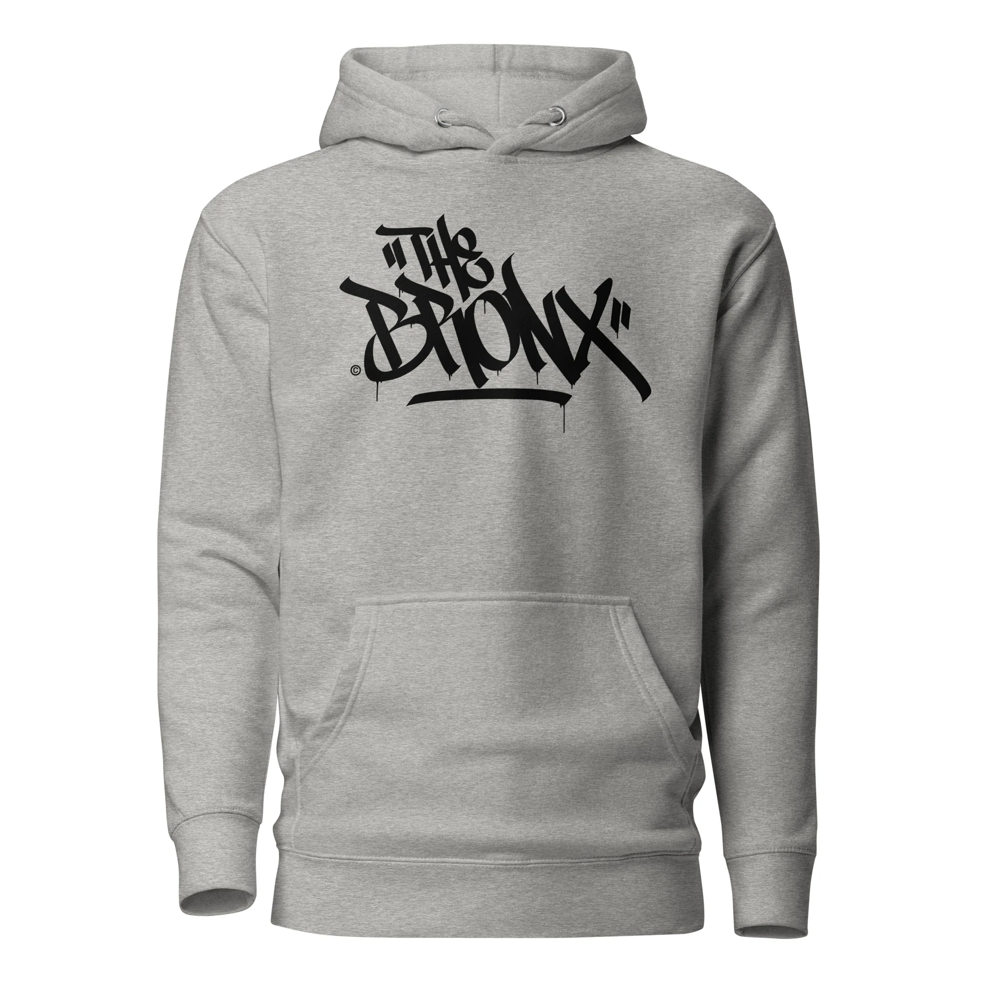 "The Bronx" Graffiti Handstyle - Premium Unisex Hoodie - Image 4