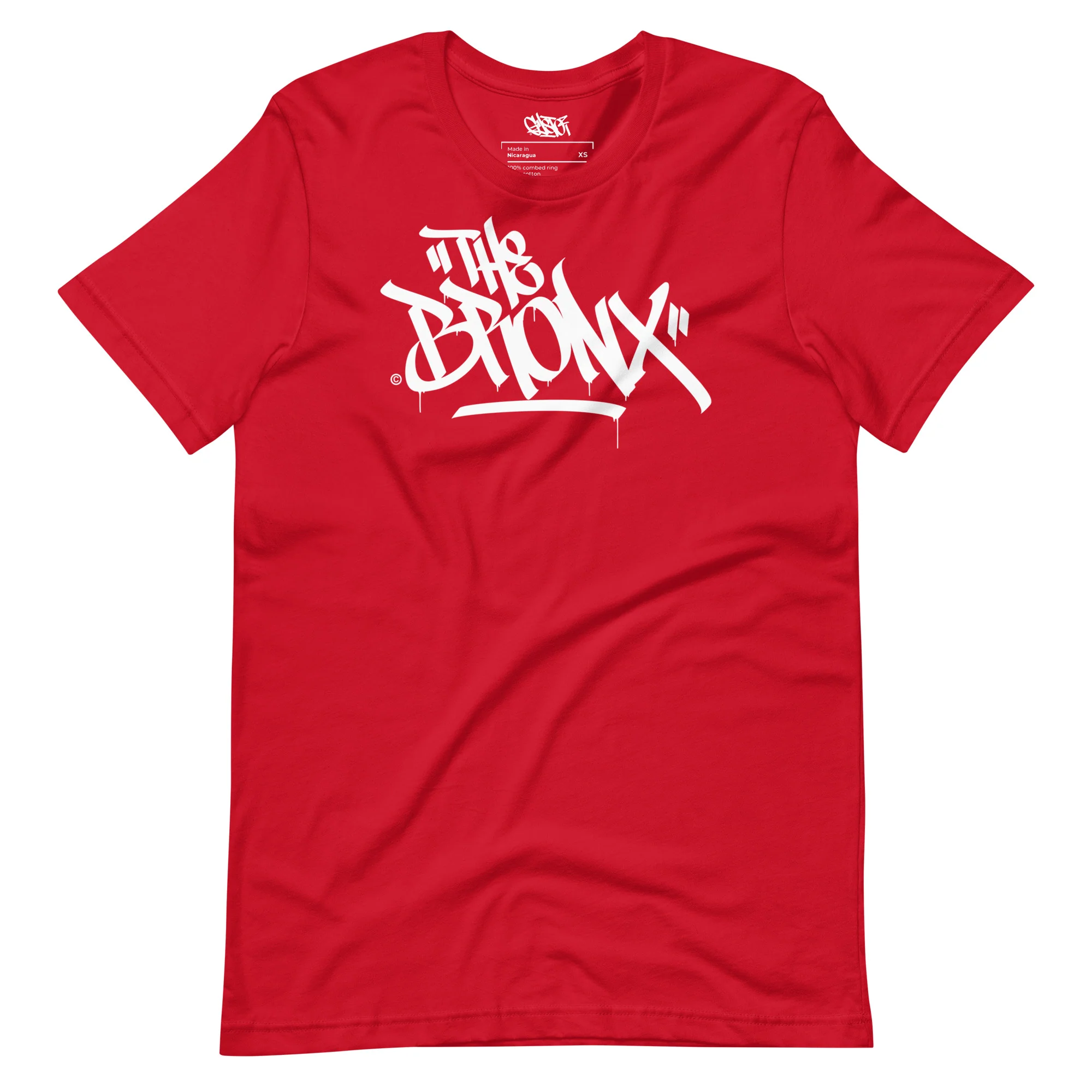 "The Bronx" Graffiti Handstyle - Unisex T-Shirt - Image 5